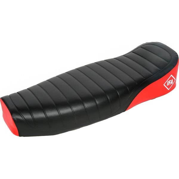 Panca Strutturata, Nero/Rosso Con Scritta Simson - Simson S50, S51, S70 Enduro-image