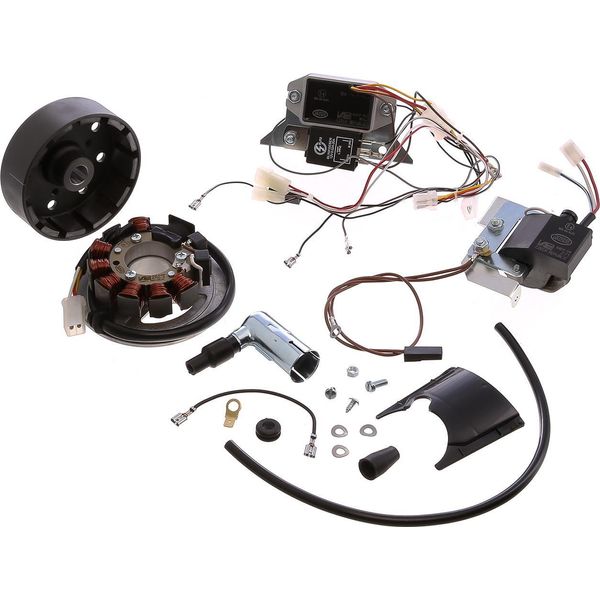 Set: Kit Di Conversione Vape A 12V (Senza Batteria, Clacson E Lampadina) - Simson S50, S51, S70-image
