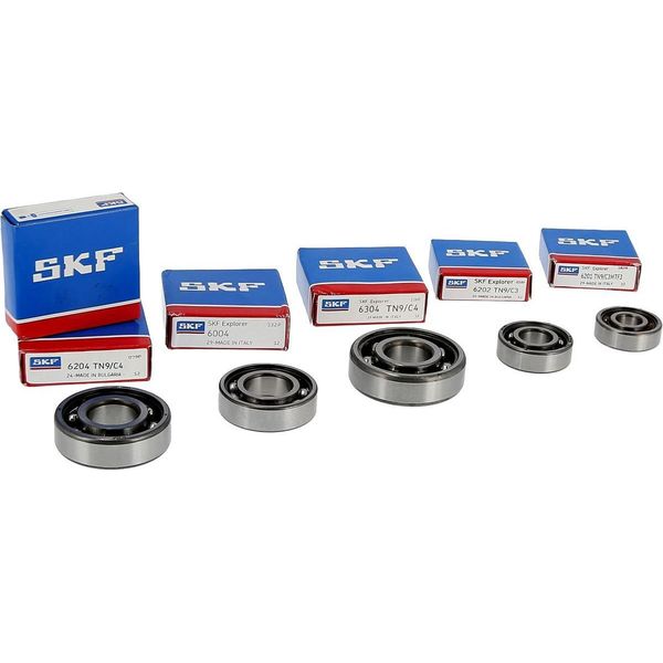 Set: Motore Cuscinetto A Sfere Mm 125/2, 150/2, 6 Pezzi - Mz Ts 125, 150-image