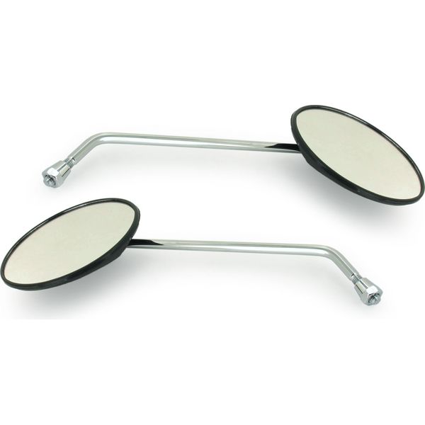 Set: 2 Specchi, Ø125 Mm, Asta Cromata - Simson S50, S51, S70, S53, S83, KR51/2 Schwalbe, SR50, SR80-image