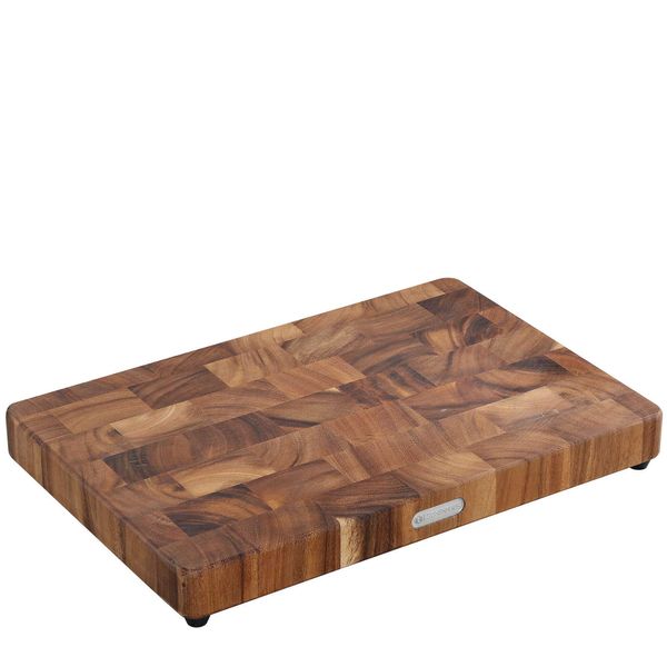Zassenhaus Hackblock, Akazie Stirnholz 45 X 30 X 4,5 Cm 55481-image