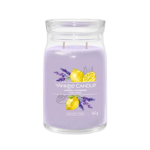 Yankee Candle - Candela Signature Lemon Lavender - Candela Profumata 567.0G-image