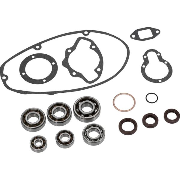Set: Guarnizioni Del Motore, Guarnizioni Dell'albero E Cuscinetti A Sfera - Per Ts 125/150 (Nuova Versione)-image