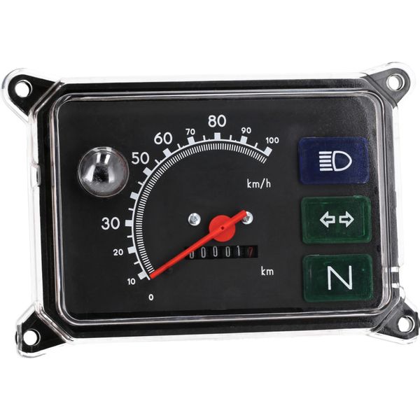 Tachimetro Fino A 100 Km/H, Senza Lampadine - Per Simson SR50, SR80-image