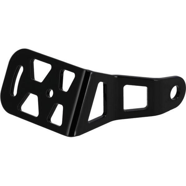 Porta Targa In Acciaio Inox, Nero - Per Simson S50, S51, S70, KR51/2 Schwalbe, SR50, SR80-image