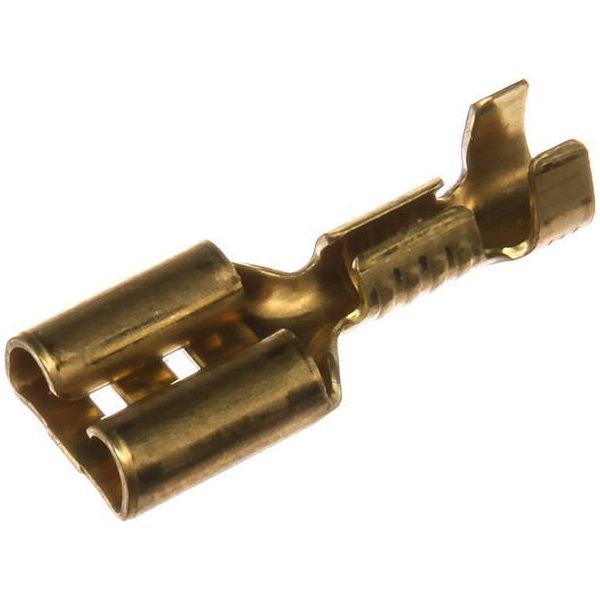 Manicotto A Spina Piatta Senza Isolamento 6,3 Mm-image