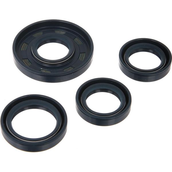 Set: Motore Guarnizioni Per Alberi, Blu, Doppio Labbro - Per Mz ETZ125, ETZ150-image