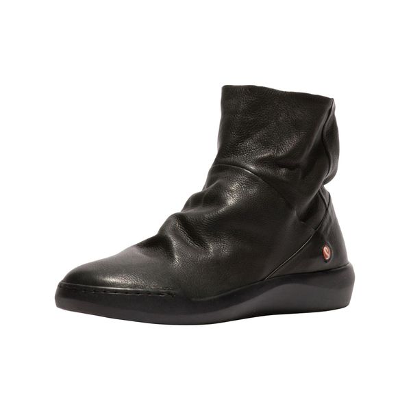 Stiefelette Softinos "Softinos Stiefelette Leder", Damen, Gr. 39, Schwarz, Leder, Schuhe Stiefelette-image