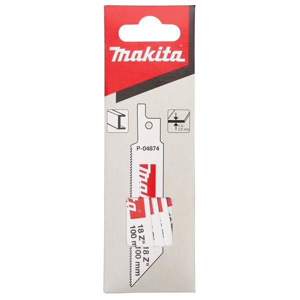 Makita Lama Per Sega Circolare Per Metallo 100 Mm - 18 - Bi-Metallo - 5 Pz.-image