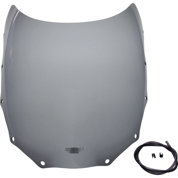 Parabrezza Mra Spoiler Parabrezza S Grigio Fumo Con Abe Per Kawasaki Zxr 750 R-image