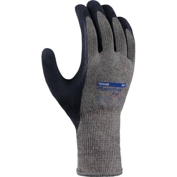 Guanto Towa In Cotone/Poliestere Powergrab® Plus Grigio/Blu-7-image