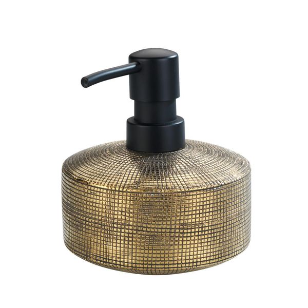 Wenko Dispenser Di Sapone Rivara Gold 400 Ml Bagno Wc Cucina Dispenser Accessori Eleganti-image