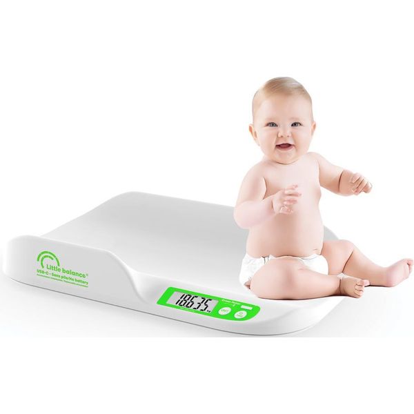 Little Balance Bilancia Elettronica Per Bambini Connessione USB-C Bianco-image