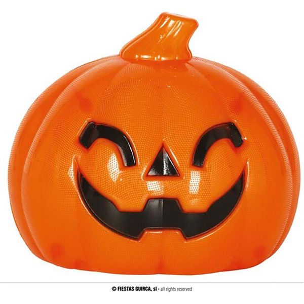 Zucca Di Halloween Faccia Spaventosa Decorazione Per Feste Spaventoso Personaggio Festivo Arancione Ambientazione Di Celebrazione Divertente Autunno, Colore: Arancione-image