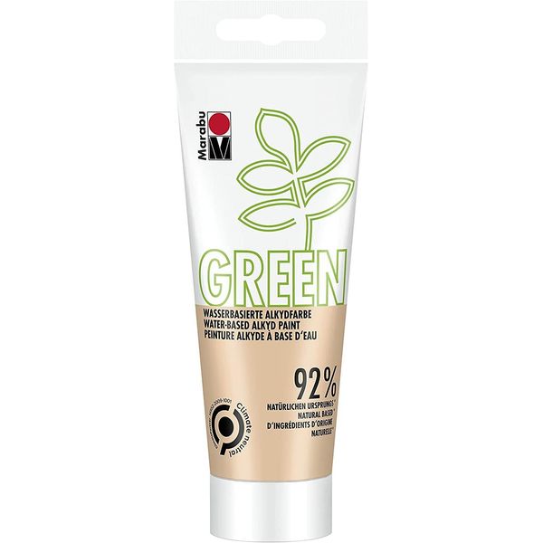 Marabu Verde Vernice Alchidica All'acqua Albicocca Tubo Da 100 Ml-image