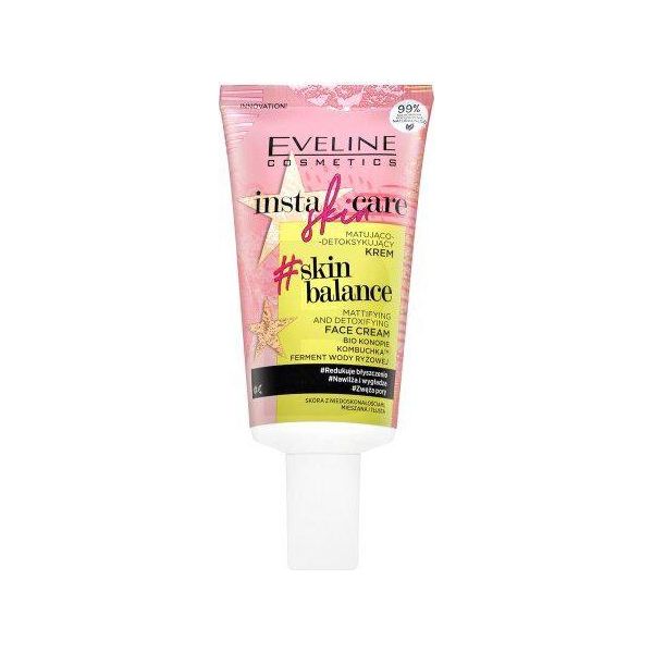 Eveline Insta Skin Care Skin Balance Crema Viso Opacizzante E Disintossicante Entgiftung Creme FüR Problematische Haut 50 Ml-image