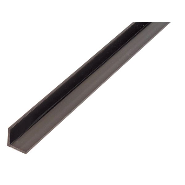 Alberts 479015 Profilo Angolare, Plastica, Nero, 1000 X 15 X 15 Mm-image