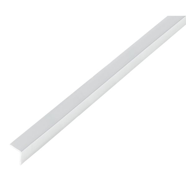 Alberts 488543 Profilo Angolare, Autoadesivo, Alluminio, Design Cromato, 1000 X 25 X 25 Mm-image