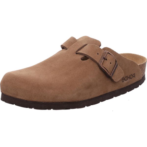 Rohde Uomo Pantofola Casa Scarpa Zoccolo In Pelle Grado 6694, Dimensioni:45 Eu, Colore:Multicolore-image