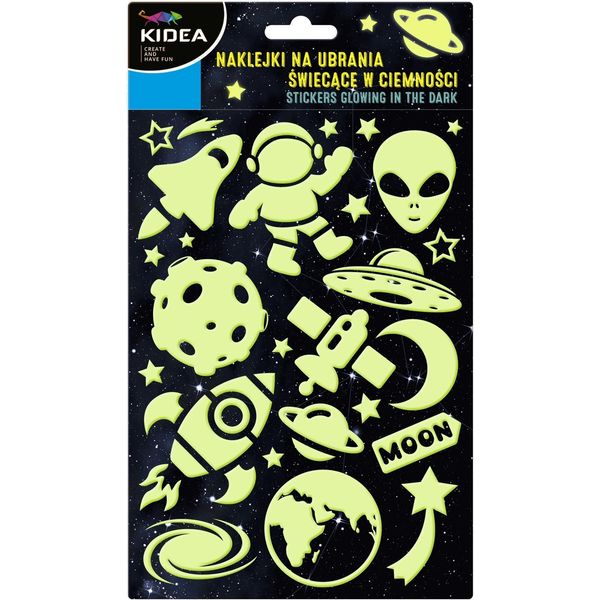 Adesivi Per Abbigliamento Fosforescenti Cosmos Kidea-image