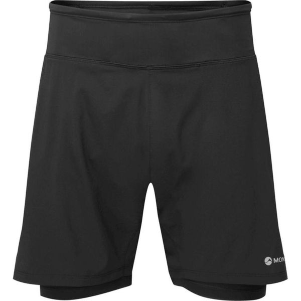 Pantaloncini Slipstream Twin Skin Da Uomo, S, Nero (Nero) - Montane-image