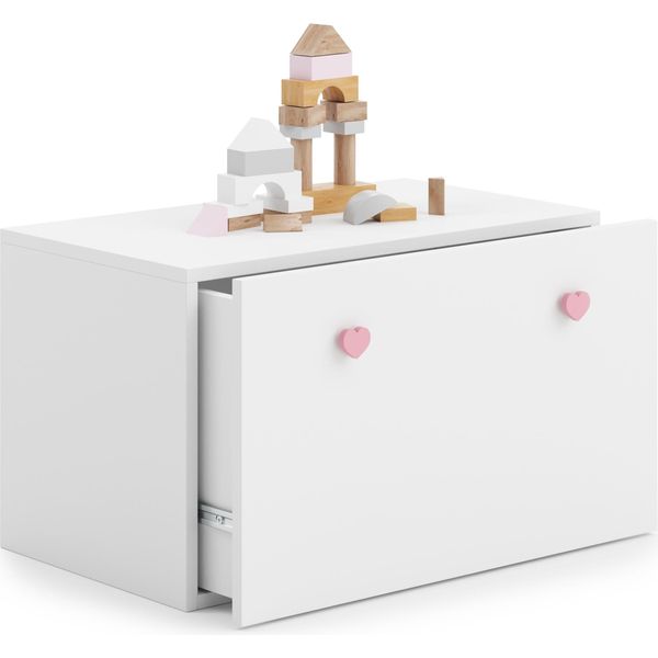 Scatola Per Giocattoli In Legno Inga, Contenitore Per Giocattoli, Arredamento Per La Stanza Dei Bambini-image