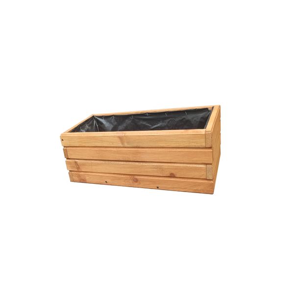 Fkl Design Home Deco New Fioriera In Legno Top Fioriera D2 Quercia (60 Cm)-image