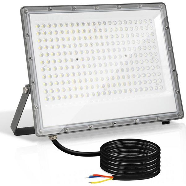Jopassy 200W Led Proiettore Led Proiettore Da Esterno IP65 Impermeabile Illuminazione Da Lavoro Bianco Freddo-image