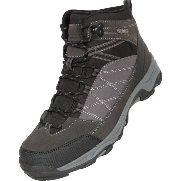 Mountain Warehouse - Scarpe Da Trekking Da Donna "Rapid"", In Pelle Scamosciata MW1184 (38 Eu) (Nero)"-image
