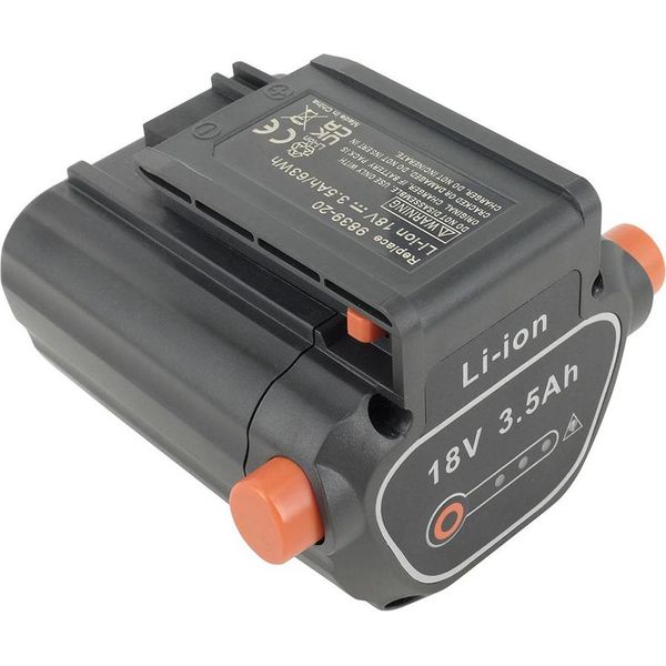 Powersmart 18V 3500Mah Li-Ion Batteria Ricaricabile Per Gardena Trimmer Comfortcut, Ths Li-18/42 (8881-20)-image
