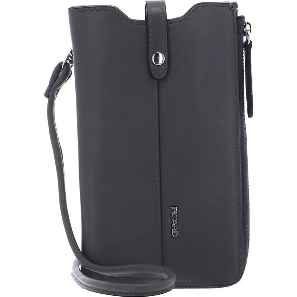 Picard Pelle Borsa Per Cellulare Borsa A Tracolla Spirit 1 Smartphone Bag Rock Grigio-image