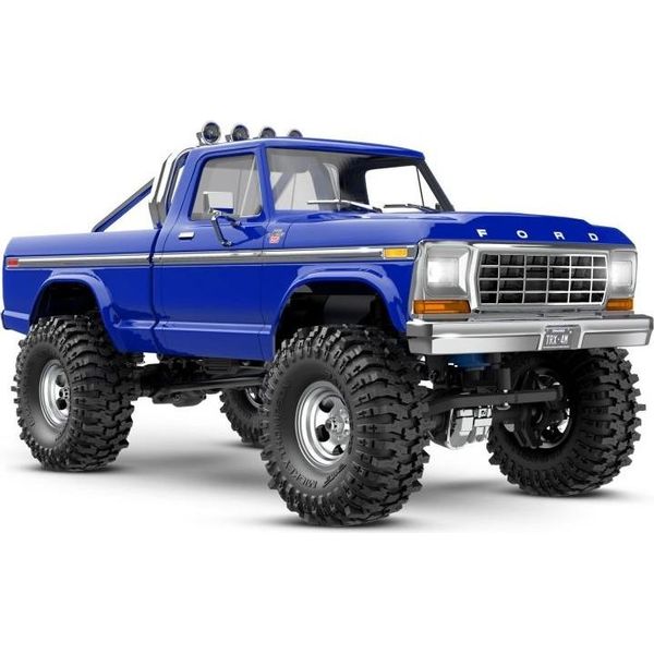 Traxxas Traxxas TRX-4M Ford F150 4X4 Sollevato Blau 1/18 Crawler Rtr TRX97044-1BLUE-image