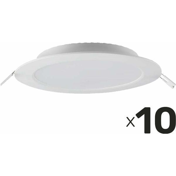 V-TAC Luce Da Incasso Led VT-61003, Eek: E, 3 W, 330 Lm, 4000 K, 10 Pezzi-image