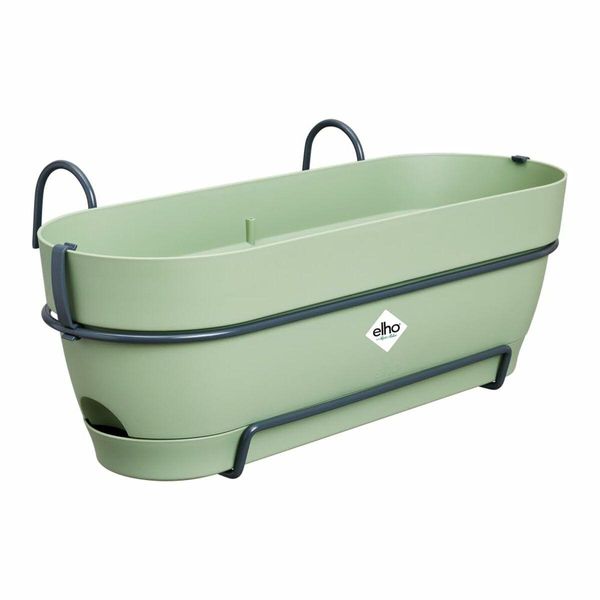 Elho® Vibia Campana Fioriera Verde Pistacchio 50 Cm Con Supporto Allin1 - Plastica-image