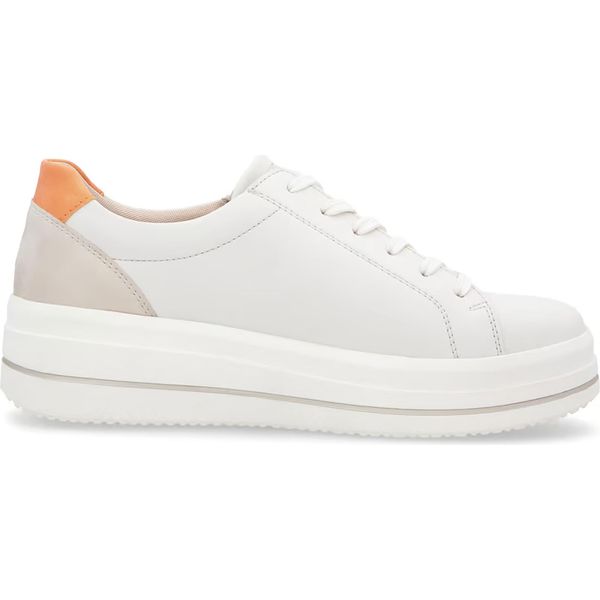 Remonte Scarpe Stringate/ Scarpe Basse Donna Bianco Sporco Pelle E Sinteticotaglia:42-image