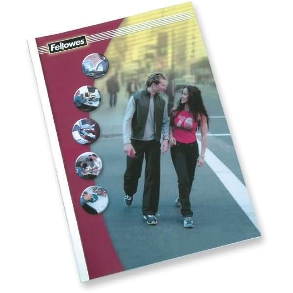 Fellowes 53153 Cartellina A4 Plastica Bianco 100 Pz-image