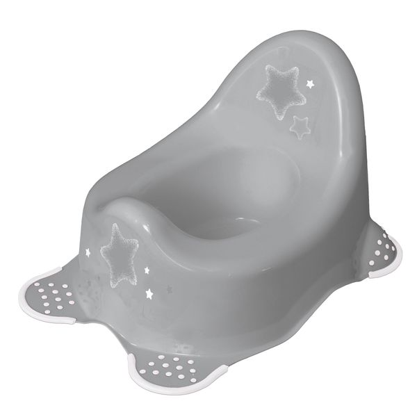 Keeeper 1864813019600 Keeeper Kids Babytopf Adam "Stars"", Grau Mit Aufdruck"-image