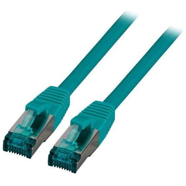 Efb MK6001.25GR Efb RJ45 Patchkabel S/Ftp, Cat.6A, Lszh, 25M, GrüN-image