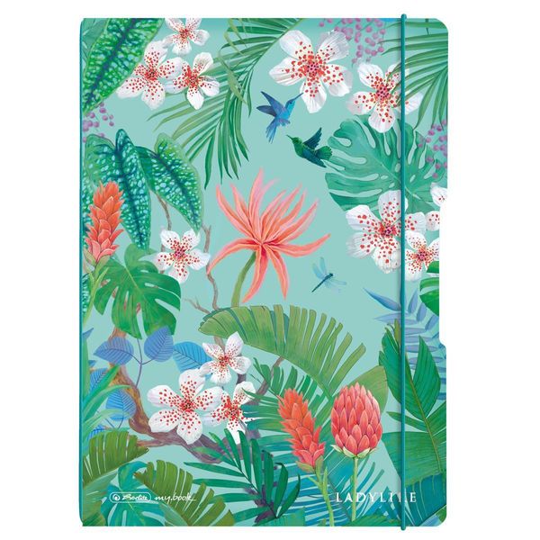 Herlitz 300006642 Herlitz Notebook My.Book Flex Ladylike "Jungle"", A4"-image