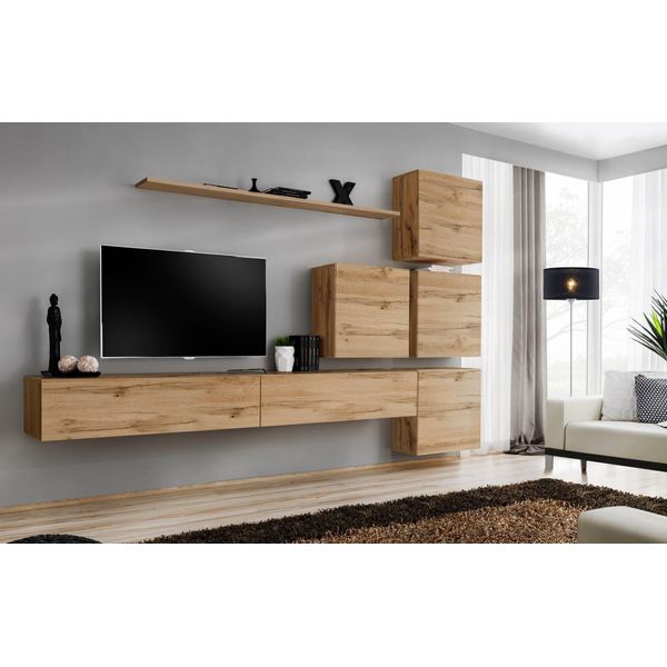 Mobile Soggiorno Rionata 9 - Rovere Wotan-image