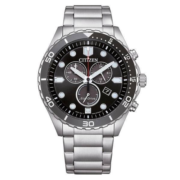 Citizen - AT2568-82E - Orologio Da Polso Da Uomo - Solare - Eco-Drive Chrono-image