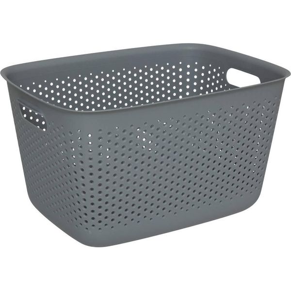 5 Five Simply Smart - Cestino "Tila"" 17L Plastica Grigia"-image