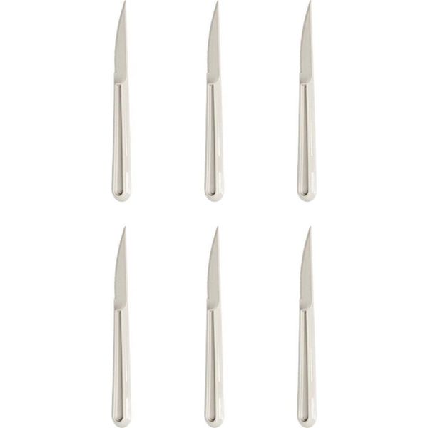 Michelino Set Di Posate In Plastica Riutilizzabili Da 6 Pezzi Serie Alythia Beige-image