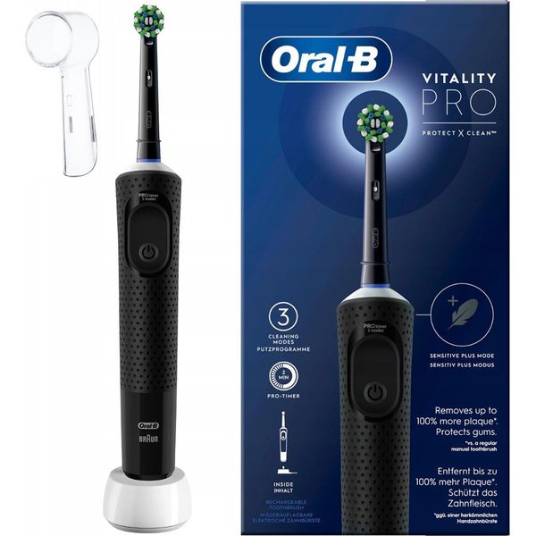 Spazzolino Elettrico Oral-B Vitality Pro D103 Protect Clean + Cover-image