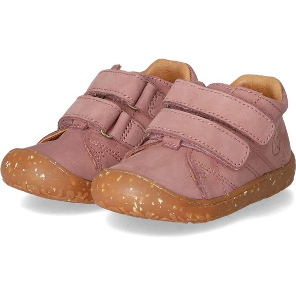 Bisgaard Scarpe Da Passeggio Per Bambini / Scarpe Con Velcro / Mezze Scarpe Halev Rosa Pelle Lisciataglia:21-image