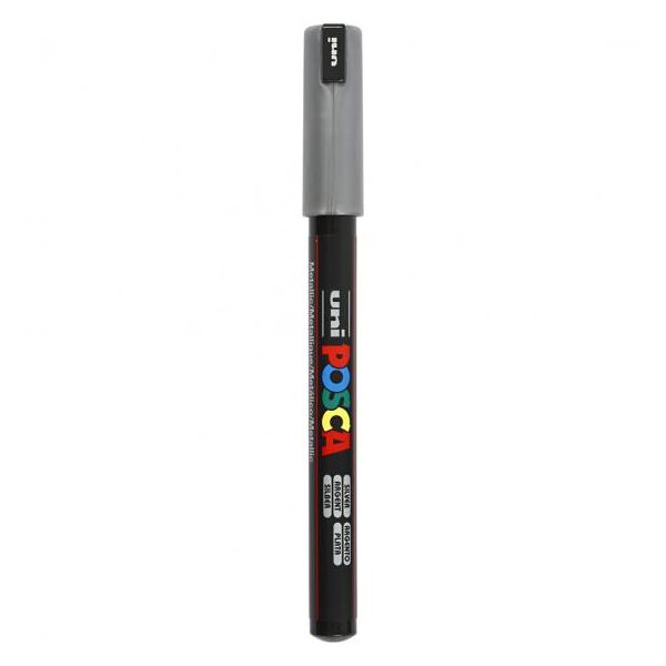 Marcatore A Pigmenti Uni-Ball Posca (PC-1MR), Argento-image