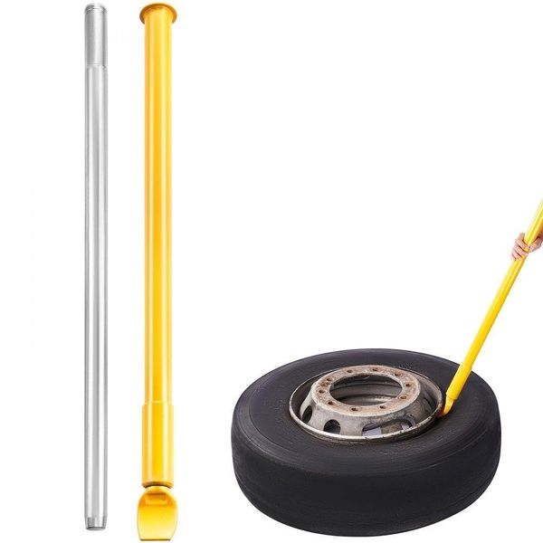 Smontagomme 1175 Mm - Smontagomme Giallo - Smontagomme, Leva Per Pneumatici - Macchina Smontagomme - Strumento Per Il Cambio Gomme - Leva Per Pneumatici Manuale Per Auto, Camion, Suv, Moto-image
