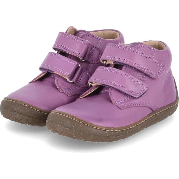 Scarpe Con Velcro Superfit Da Bambina/ Scarpe Da Passeggio/ Scarpe Basse Saturnus Viola Pelle Lisciataglia:22-image