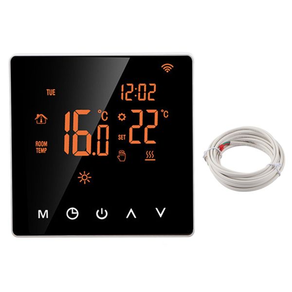ME81H Smart Wifi Lcd Termostato Acqua Pavimento Riscaldamento A Parete Caldaia Elettrica Pavimento Riscaldamento Termostato Per Tuya AC230V-image