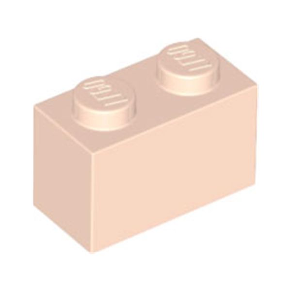 Lego® 1 Pezzo 3004 Mattoncini 1X2 Parte Mattoncini Base 1 Torrone Chiaro-image